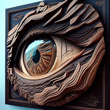 3D model Guild Wars Eye of the North game (STL)